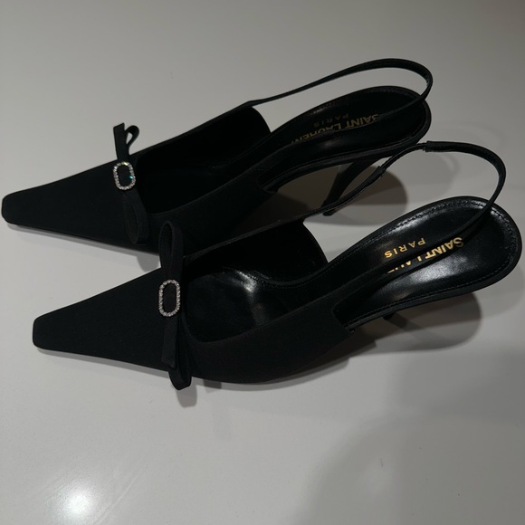 Saint Laurent heels. Size US 6 or EU 36. Perfect condition. Wore 3 times. - Picture 1 of 8